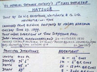 Details on the back of the picture